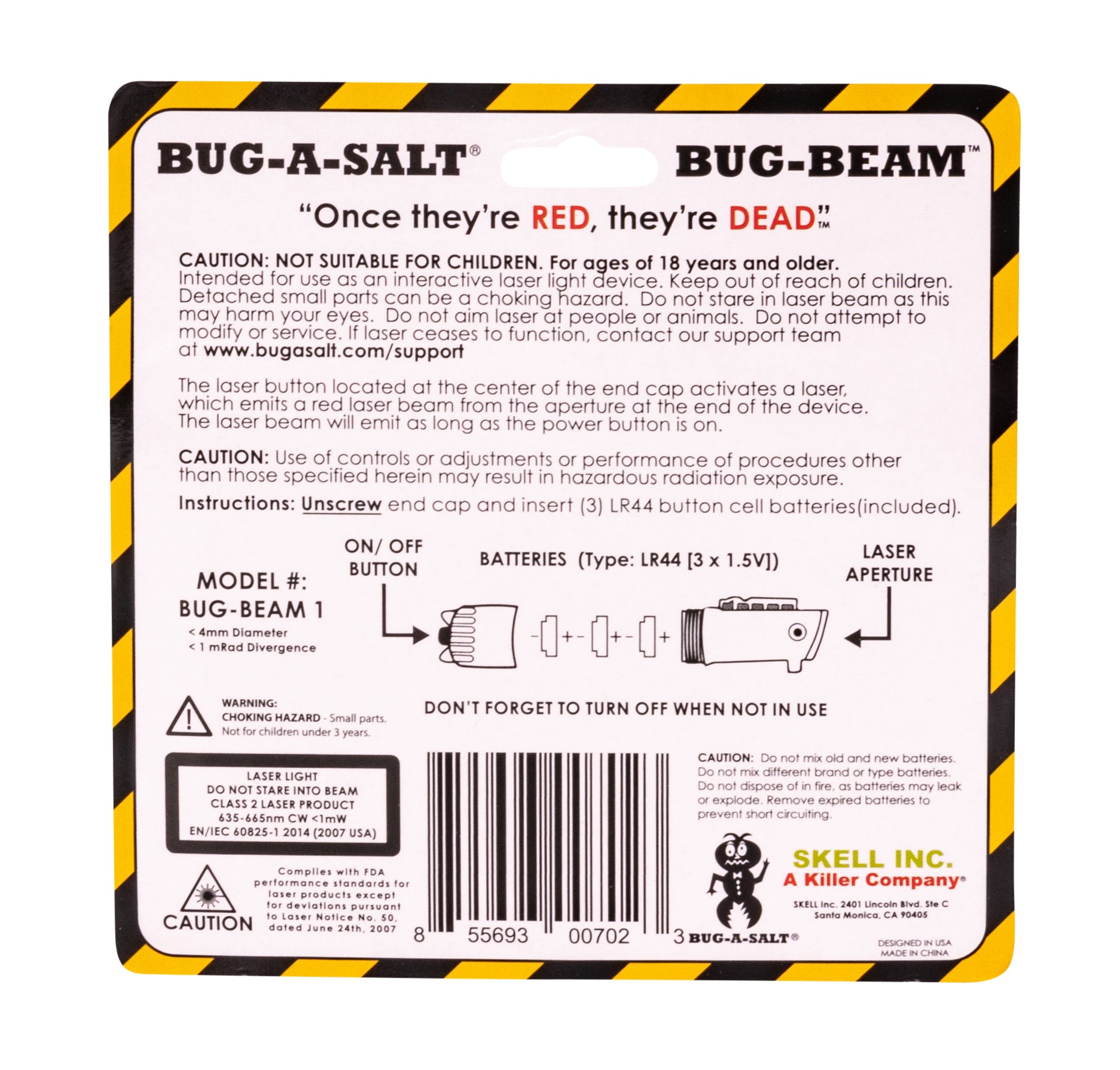 Bug-A-Salt Bug-Beam & 3.0 Black Fly
